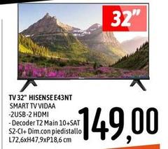 Hisense - Tv 32