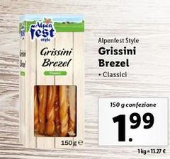 Alpenfest Style - Grissini Brezel