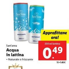 Sant'anna - Acqua In Lattina