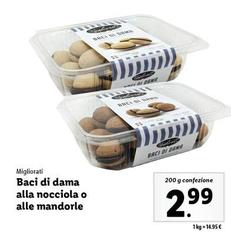Migliorati - Baci Di Dama Alla Nocciola O Alle Mandorle