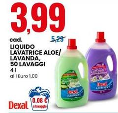 Dexal - Liquido Lavatrice Aloe