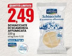 Schiacciate Di Scamorza Affumicata