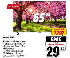 Samsung - Smart Tv 4k 65cu7090