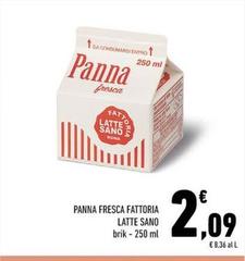 Fattoria latte sano - Panna Fresca