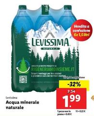 Levissima - Acqua Minerale Naturale