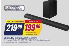 Samsung - Soundbar HW-B750D/ZF