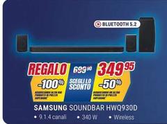 Samsung - Soundbar HWQ930D