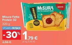 Misura - Fette Protein 32