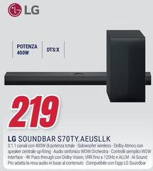 LG - Soundbar S70TY.AEUSILK