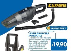 Alkpower - Aspirapolvere Portatile