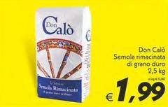 Don Calò - Semola Rimacinata Di Grano Duro