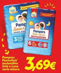 Pampers - Pannolini/Mutandino Sole E Luna