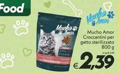 Mucho Amor - Croccantini Per Gatto Sterilizzato