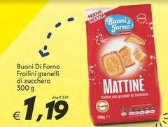Buoni Di Forno - Frollini Granelli Di Zucchero