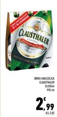 Clausthaler - Birra Analcolica