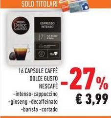 Nescafé - 16 Capsule Caffè