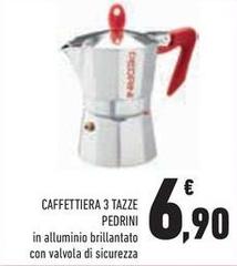 Pedrini - Caffettiera 3 Tazze