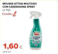 Consilia - Mousse Attiva Multiuso Con Candeggina Spray