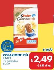 Kinder - Colazione Più