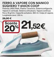 Coop - Ferro A Vapore Con Manico T-610cn