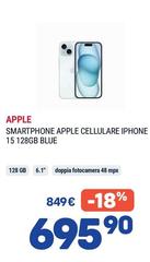 Apple - iPhone 15 128GB Blu