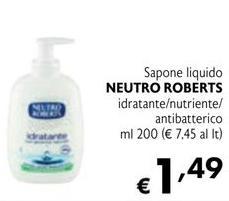 Neutro Roberts - Sapone Liquido Idratante/ Nutriente/ Antibatterico