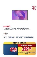 Lenovo - Tablet Idea Tab Pro ZAE40020SE