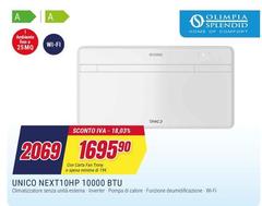 Olimpia - UNICO NEXT10HIP 10000 BTU