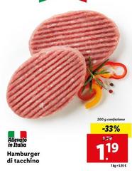 Hamburger Di Tacchino