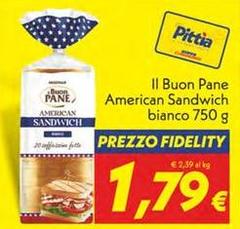 Il Buon Pane - American Sandwich Bianco