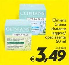 Clinians - Crema Idratante Leggera/Opacizzante
