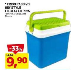 Frigo Passivo Gio' Style Fiesta+