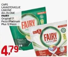 Fairy - Caps Lavastoviglie Limone All In One