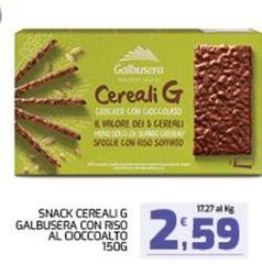 Galbusera - Snack Cereali G