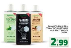 Equilibra - Shampoo  Con Acido Ialuronico