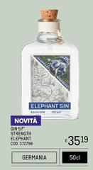 Elephant - Gin 57° Strength  Cod 372798