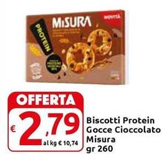 Misura - Biscotti Protein Gocce Cioccolato