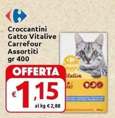 Carrefour - Croccantini Gatto Vitalive