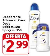 Dove - Deodorante Advanced Care Stick