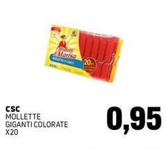 Csc - Mollette Giganti Colorate