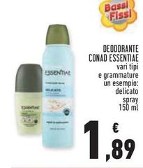 Conad - Deodorante Essentiae