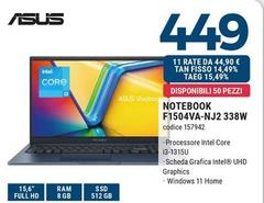 Asus - Notebook F1504VA-NJ2 338W