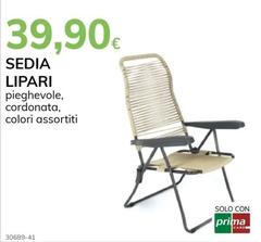 Lipari - Sedia