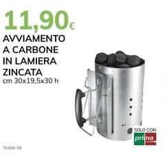 Carbone - Avviamento A  In Lamiera Zincata