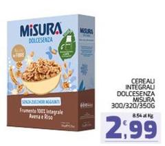 Misura - Cereali Integrali Dolcesenza