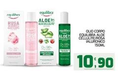 Equilibra - Olio Corpo  Aloe Cellulite/Rosa