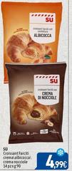 Su - Croissant Farciti Crema Albicoccal Crema Nocciole