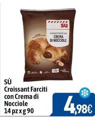Croissant Farciti Con Crema Di Nocciole