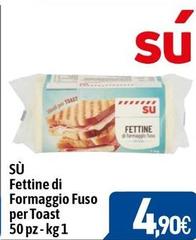 Fettine Di Formaggio Fuso Per Toast