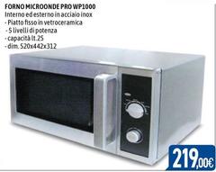 Forno Microonde Pro Wp1000